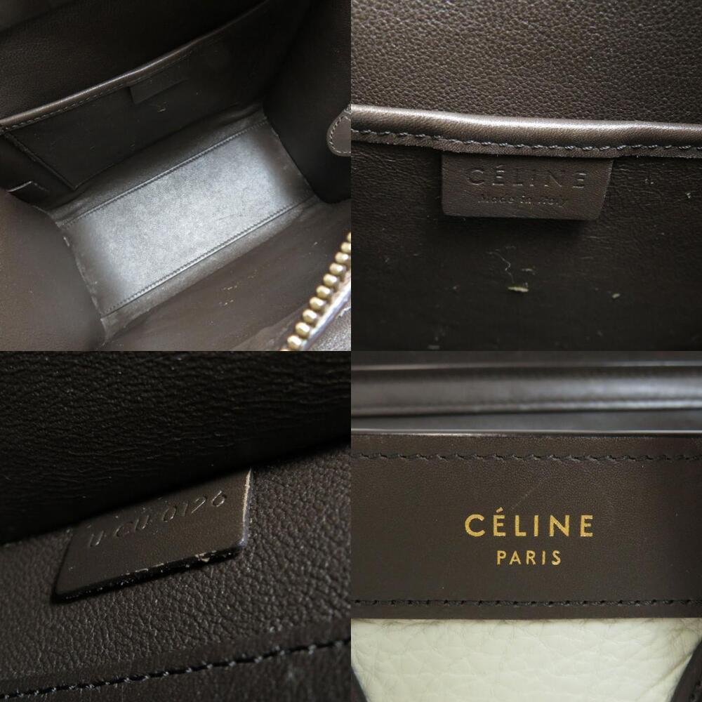Celine Luggage Leather 2way Handbag Calfskin - Picture 5 of 11